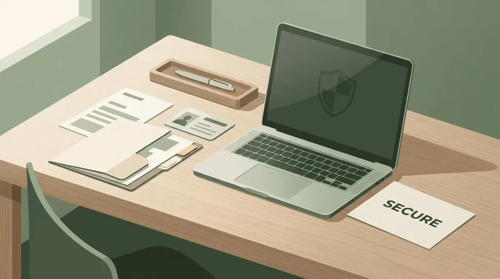 Editorial illustration for LuckyElf registration and KYC